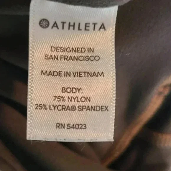 Athleta Salutations Stash Pocket Full Length Leggings - XS - Picture 8 of 9